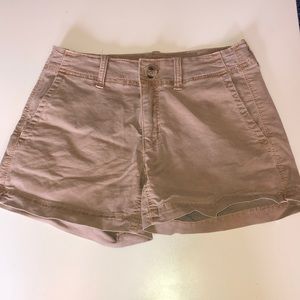 american eagle khaki shorts